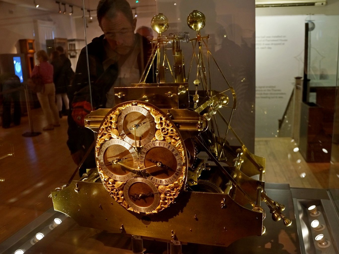 L'horloge H-1 au musée de l'observatoire de Greenwhich