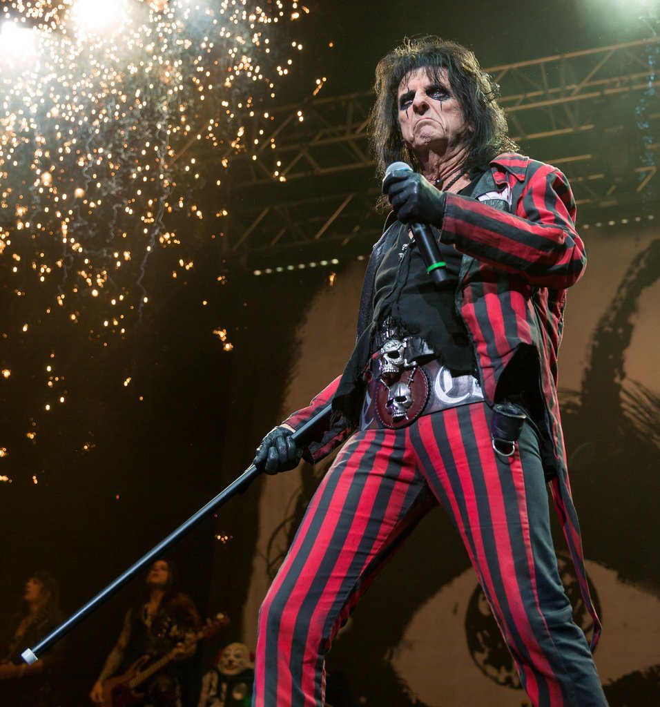 Alice Cooper är en fanfavorit i rockvärlden.